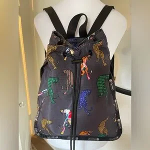 LeSportsac Nadine drawstring backpack LESPORTSAC Nadine Drawstring Backpack. #lesportsac #bags  main image 4